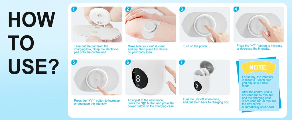 Soveero Wireless TENS EMS Stimulator